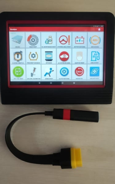 Lichidare stoc: Kit Interfata auto Launch X431 Easydiag+ Tableta Originala Launch RFB V+ 10.1 inch pentru Turisme + Autoutilitare 12V, Limba Romana, OBFCM activ, CANFD, Adas, Immo, Launch Database HaynesPro - Img 4