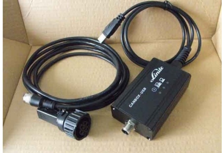 LINDE TESTER DIAGNOZA (CANBOX 2) Original, Laptop Inclus - Img 2