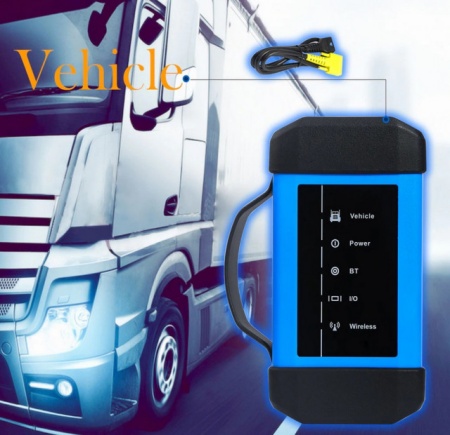 Original Launch HD3.0 X431 V+ PRO4 Heavy Duty Truck Diagnostic Adapter (Tiruri, Camioane), model NOU - Img 4