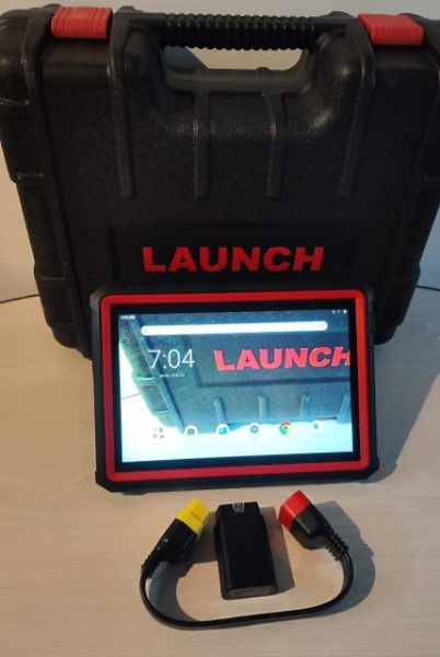 PROMOTIE Kit Tester Auto Launch Original Dbscar6 + Tableta noua Launch X431 V+ 10.1' ultima versiune update la zi + HaynesPro_X431+Masini Electrice - Img 3