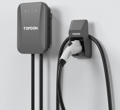 Statie incarcare vehicule electrice PULSE Q - AC EV CHARGER, TOPDON, model la alegere, alimentare monofazica, trifazica 16-32A, versiune Europa, Apk Android/IOS - Img 2