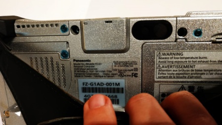 Tableta militara Panasonic Toughbook FZ-G1, slot internet 4G, CPU i5 Generatia 3, 4GB, 128GB SSD, Win 10 PRO, Rezistenta la cazaturi, apa, praf (IP65), 2 camere 2/8MP - Img 5
