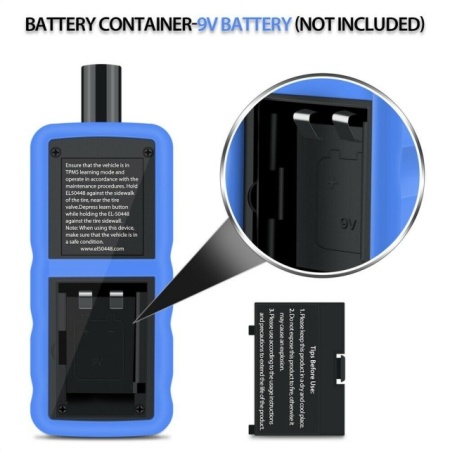 Tester auto monitorizare presiune pneuri MODEL UNIVERSAL U508 - Img 8