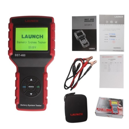 Tester profesional baterii, alternator, electromotor Auto Launch BST 460 Original 100% - Img 3