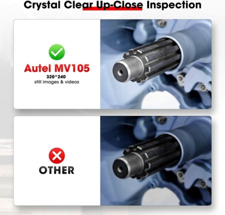 Videoscop profesional, camera de inspectie digitala Autel MaxiVideo MV105 diametru de 5.5mm, Uz Auto, Industrial, Agricultura, Instalatii Sanitare, Conducte/Tevi - Img 6
