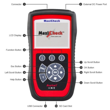 Autel MaxiCheck Pro EPB/ABS/SRS/Climate Control/SAS - Img 6