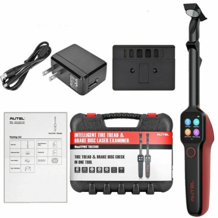 Autel MaxiTPMS TBE200E 2IN1 Tester de adâncime anvelope, Examinator de uzură a discului de frână, TPMS Instrument de verificare a stării de sănătate a anvelopei Utilizare cu ITS600E - Img 6