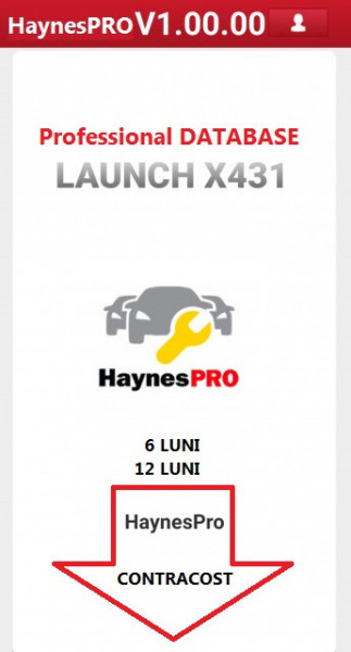HaynesPro Launch Professional Database X431 Turisme&Camioane 12 luni&12 luni, full acces in limba Romana