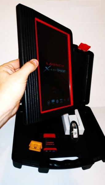 Kit Launch X431 Easydiag 4.0 V+ Scan Limba Romana, Tableta Originala Launch Thoughbook 10.1 inch - Img 2