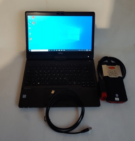 Kit Tester Auto Profesional Multimarca Turisme &amp; Camioane in limba Romana cu Laptop/Tableta Fujitsu T939, bluetooth 5.0, full activat diagnoza, programari, functii speciale - Img 8