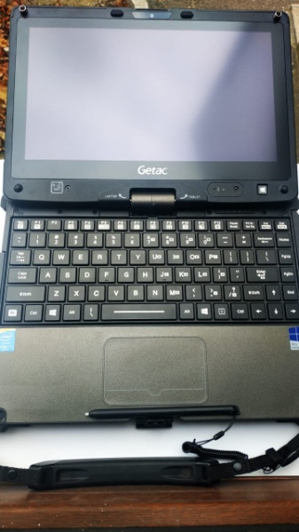 Laptop Tableta Militara Getac V110 SSD, i7, gen4, uz auto, industrial, model refubished, grad A - Img 5