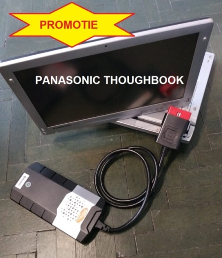 Lichidare Stoc: Kit Tester Auto DLFI Profesional Multimarca Turisme &amp; Camioane + Laptop / Tableta Panasonic Antisoc 4GB/128GB SSD in limba Romana, bluetooth 5.0, full activat diagnoza, programari, functii speciale Service Auto - Img 3