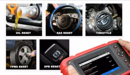 Lichidare Stoc ! Tester diagnoza auto LAUNCH X431 CRP129X, kit diagnoza auto complet incluzand tableta originala antisoc 6100mAh, pret redus 789 Lei - Img 5