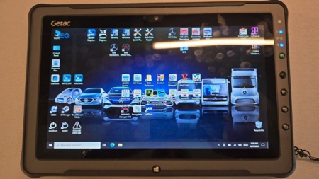 MB STAR COMPACT C5 SD Connect Pro + Tableta Militara Getac 11.6 Inch F110 Mercedes XENTRY versiune noua Limba Romana up-date la zi Xentry, DAS, HHT, DTS Monaco, Vediamo - Img 6