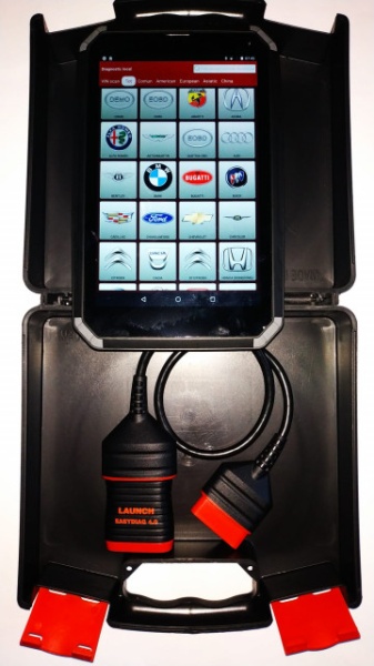 Nou !! Kit Launch Easydiag 4.0 cu Tableta Militara Metalica 3/32GB Diagonala 20.4 CM - Img 6