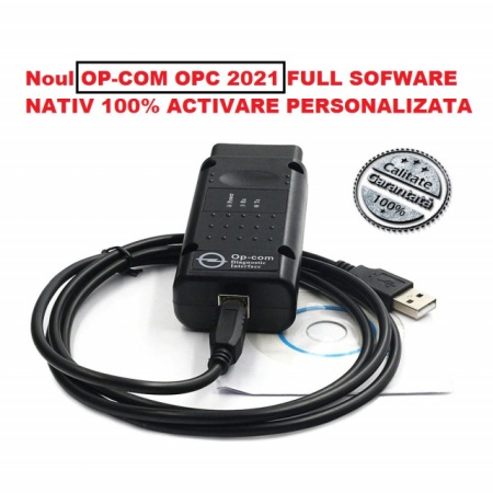 NOU ULTIMA VERSIUNE 2022 !!! Interfata, Tester, Diagnoza Opel Op-com NATIV 2021 Engleza (Full Acces Inclus) - Img 7