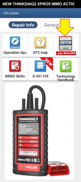 OBFCM activ => Noua Interfata ThinkDiag2 Profesional in limba Romana pentru toate mărcile de mașini: Turisme, Camioane, inclusiv electrice, HaynesPro 12 luni Update online, IMMO, Licenta nelimitata - Img 8