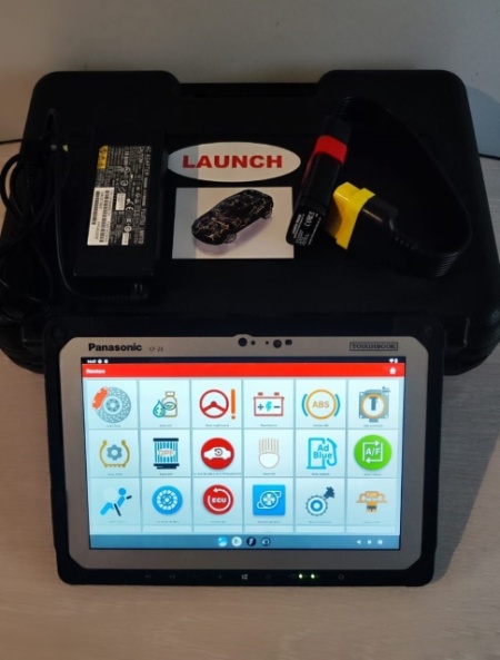 Oferta Kit Tester Diagnoza Auto LAUNCH V+ Easydiag & Tableta Thoughbook Panasonic Cf20 I5, 8/256 Gb, Service Auto: Diagnoza, Programari, Functii Speciale, Program coduri eroare, Distributii, Cupluri strangere, Manopera, Gratuit 12 luni Update Online