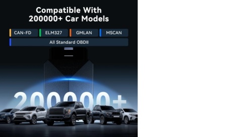 Promotie ! Interfata auto Diagnoză Mucar BT200 Max, 15+ funcții de resetare cu licenta si update pe viață, Can FD, DOIP, FCA - Img 10