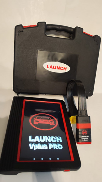 PROMOTIE KIt Interfata Auto LAUNCH VPlus cu Tableta Originala 10.1 Inch in Limba Romana, Full activa Diagnoza, Programari, Functii Speciale, OBFCM, CANFD, IMMO, HaynesPro, 12 luni Update Online