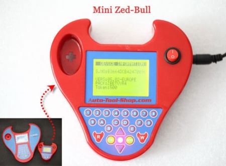 Super Mini ZedBull P.2020 New v508 programator chei - mini Zed Bull key - Multimarca Transponder - Img 2