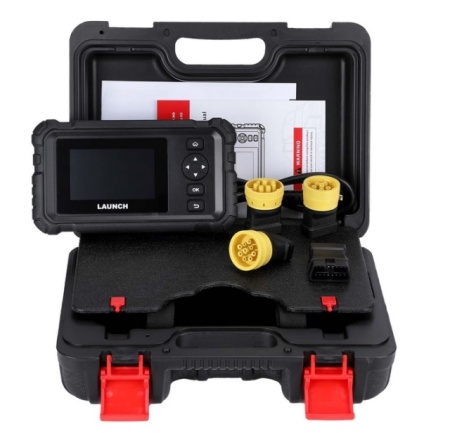Tester Auto Camioane 24V, LAUNCH Creader Profesional 129 HD, Tableta Inclusa, Diagnoza Multimarca, 7 Functii Speciale, Camioane, Autobuze, Utilaje Constructii / Agricultura, Update 2 ani - Img 3