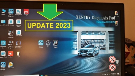 Tester Auto Mercedes Benz MB STAR NOUL XENTRY SD Connect Compact C5 + Laptop (LIMBA ROMANA) turisme si camioane - Img 5
