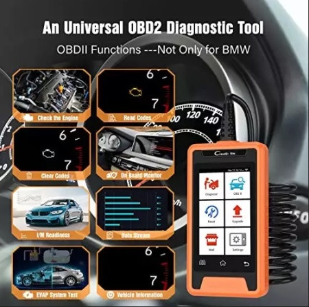 Tester auto profesional BMW, Aparat Original Launch X431 Creader Elite pentru gama BMW - Img 3