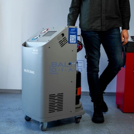 Aparat clima, statie automata de incarcare freon | BD-6S | Stații service pentru sisteme de aer condiționat, accepta agent frigorific / freon R134a sau R1234yf - Img 7