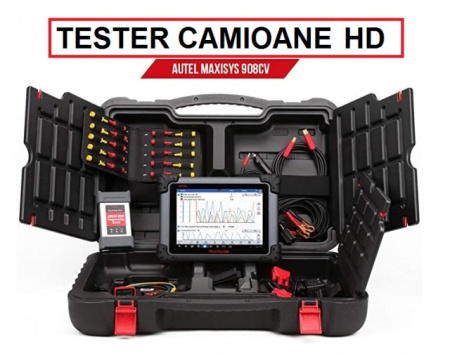 Autel Maxisys MS908CV 24V Tester Auto Multimarca pentru Camioane Original 100% - Img 2