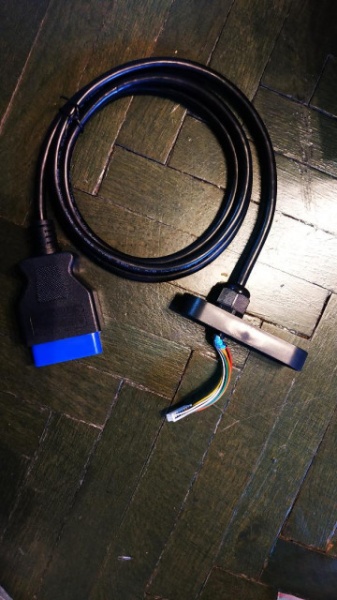 Cablu 16pin OBD2 pentru Autocom CDP Model Vechi (Argintiu, Auriu) - Img 2