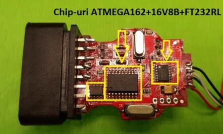 Cablu Interfata, Diagnoza Tester VAG COM 12.12, 17.8, 18.9, 19.6, 20.12, 21.9, 22.3, 23.3, 25.X cip FT232BL, procesor ATMEGA Vw Audi Skoda Seat - Oferta Promotionala ENGLEZA ! - Img 2