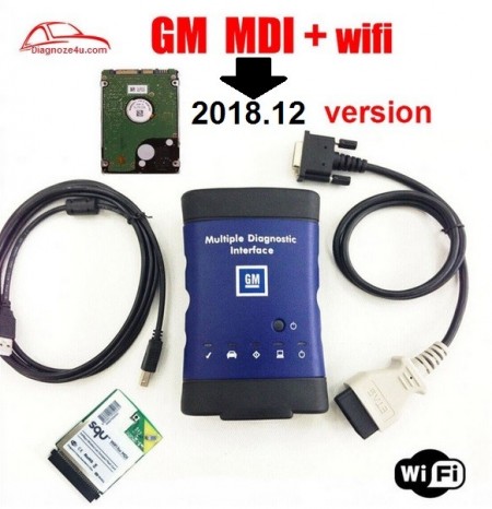 GM MDI (Multiple Diagnostic Interface) Tester Auto Profesional pentru gama GM - update 2023