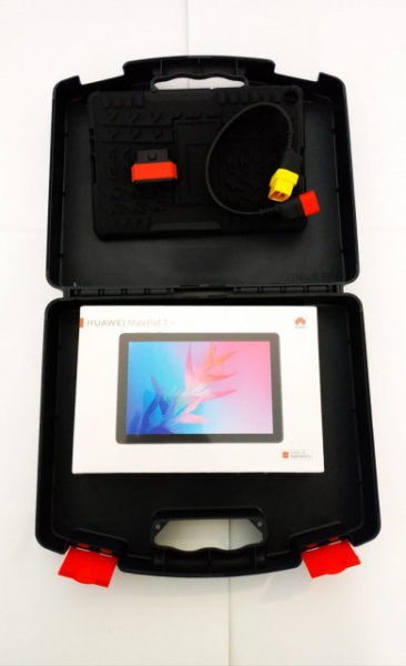 Interfata auto Launch X431 EasyDiag Dbscar Original cu tableta Huawei 10 Inch, Husa Thoughbook - Img 2