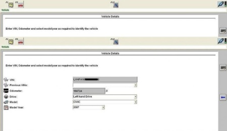 Interfata diagnoza auto HDS OBD2 Honda Accord Civic CRV - Img 4