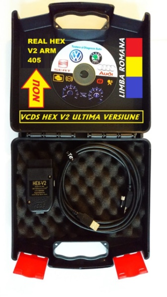 Interfata VCDS/VAGCOM REAL HEX V2 ARM STM32F405 Update Online Engleza, Romana acces la platforma MQB - Img 8