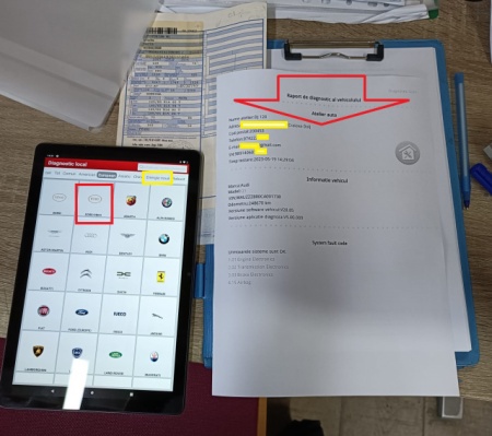 Lichidare stoc: Kit Tester Auto Launch 4/64GB X431 Bluetooth Easydiag BD 6.0 Limba Romana, Tableta 9/10 inch FHD, Baterie extinsa 6580 mAH, Camera dubla 5/13MP - Img 5
