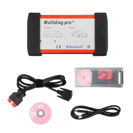 MultiDiag PRO+ Tester Auto Universal Bluetooth 12/24 V Turisme si Camioane (Set cabluri incluse) - Img 2