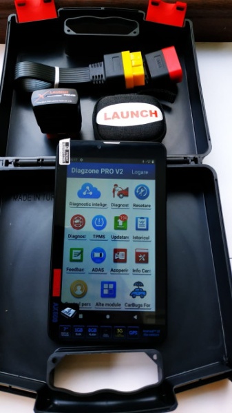 NOU ! Kit Interfata auto Launch Easydiag PRO4M + Tableta Android Auto + Prelungitor Obd2 + Geanta de Transport, HayneXPro Launch X431 - Img 5