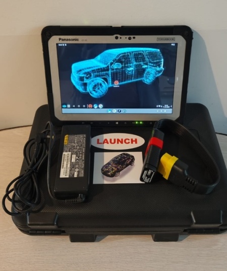 Oferta Kit Tester Diagnoza Auto LAUNCH V+ Easydiag &amp; Tableta Thoughbook Panasonic Cf20 I5, 8/256 Gb, Service Auto: Diagnoza, Programari, Functii Speciale, Program coduri eroare, Distributii, Cupluri strangere, Manopera, Gratuit 12 luni Update Online - Img 2