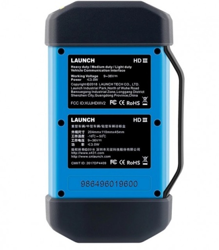 Original Launch HD3.0 X431 V+ PRO4 Heavy Duty Truck Diagnostic Adapter (Tiruri, Camioane), model NOU - Img 3