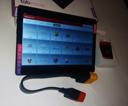 Produs Nou !! Kit Launch X431 Easydiag 4.0 V+ Scan Limba Romana, Tableta Lenovo Tab 8/9/10 Inch, OBFCM inclus, Raport Diagnoza PDF, Update Online, 31+ Functii Speciale Active - Img 6