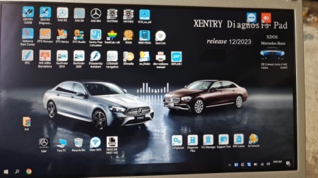 Promotie Kit Diagnoza Auto Mercedes: MB STAR COMPACT C4 SD Connect Pro + Tableta Militara Panasonic I5 8/256 GB XENTRY Versiune Update 2025 Limba Romana, Recomandat Service Auto Mercedes - Img 10