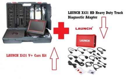 Promotie Service ! Launch X431 V+ PRO4 tester auto universal Turisme + Camioane Wifi/Bluetooth Model NOU cu Update 24 Luni - Img 2