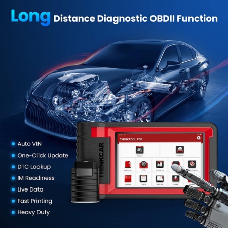Promotie: Tester auto profesional THINKCAR Bi-Directional THINKTOOL PD8 Codare ECU, Programari, Functii Programari Active, meniu Limba Romana ! - Img 6