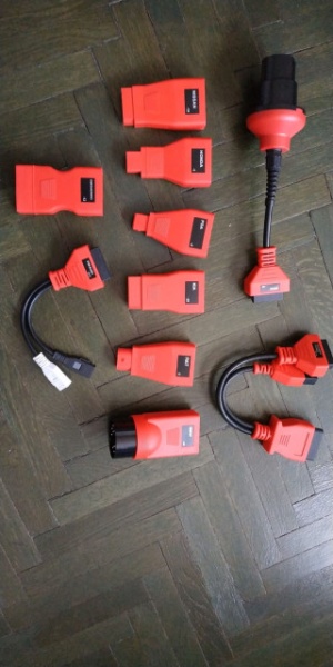 Set cabluri adaptoare Originale Autel cutie transport inclusa, DS808/MK808/MP808 (Only Cables and Connectors) - Img 2