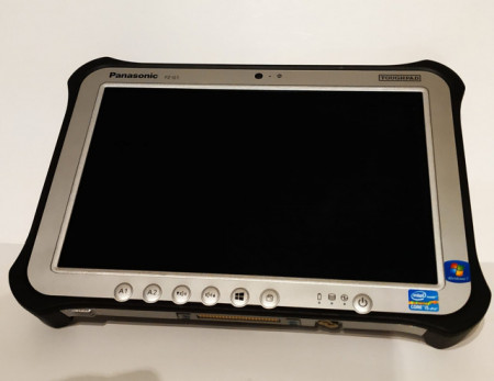 Tableta militara Panasonic Toughbook FZ-G1, slot internet 4G, CPU