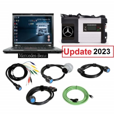 Tester Auto Mercedes Benz MB STAR NOUL XENTRY SD Connect Compact C5 + Laptop (LIMBA ROMANA) turisme si camioane - Img 6