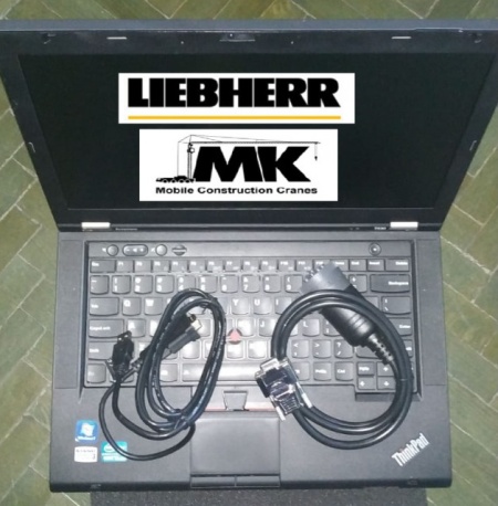 Tester auto profesional LIEBHERR (LAPTOP INCLUS): Utilaje constructii, Macarale, Echipamente industriale - Img 2