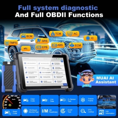 Tester auto profesional MUCAR 892BT PRO cu Hartă topologică CANFD &amp; DOIP &amp; J2534, 4/64GB, 1000 Masini, Diagnoza auto BIDIRECTIONALA in Romana, UPDATE Gratuit pe viață, Programari ECU, 35 Functii Speciale active, Functii Ghidate active - Img 12